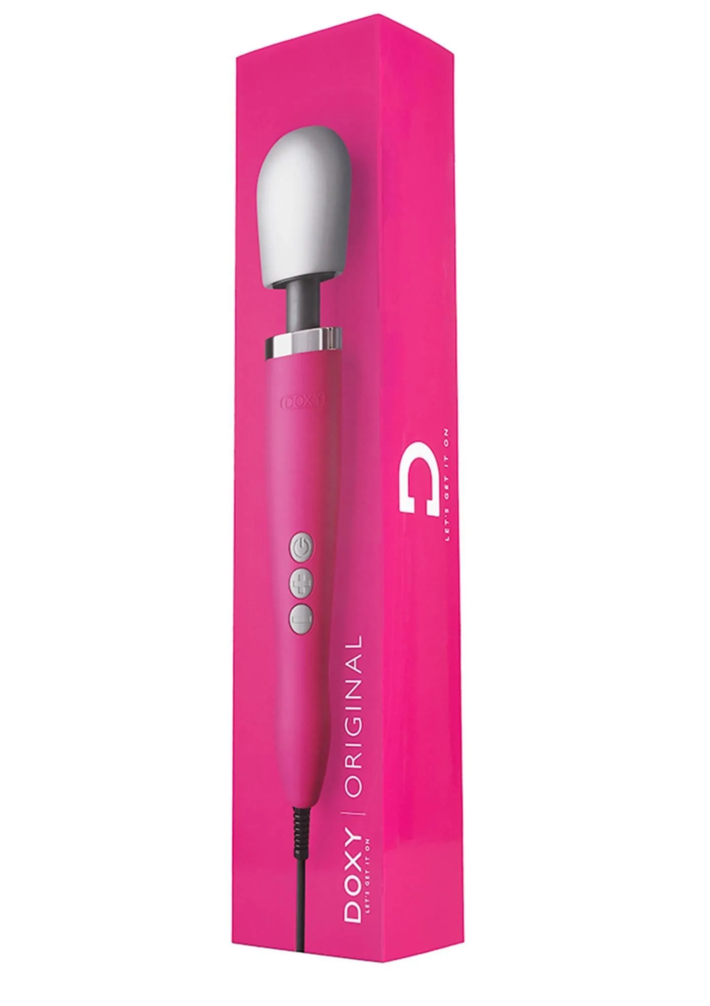 Вібромасажер Doxy Original, 34 см (рожевий)