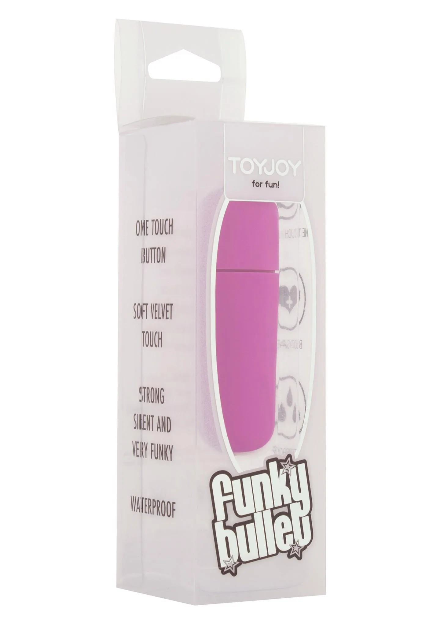 Вібратор для клітора Funky Bullet, 5 см (фуксія)