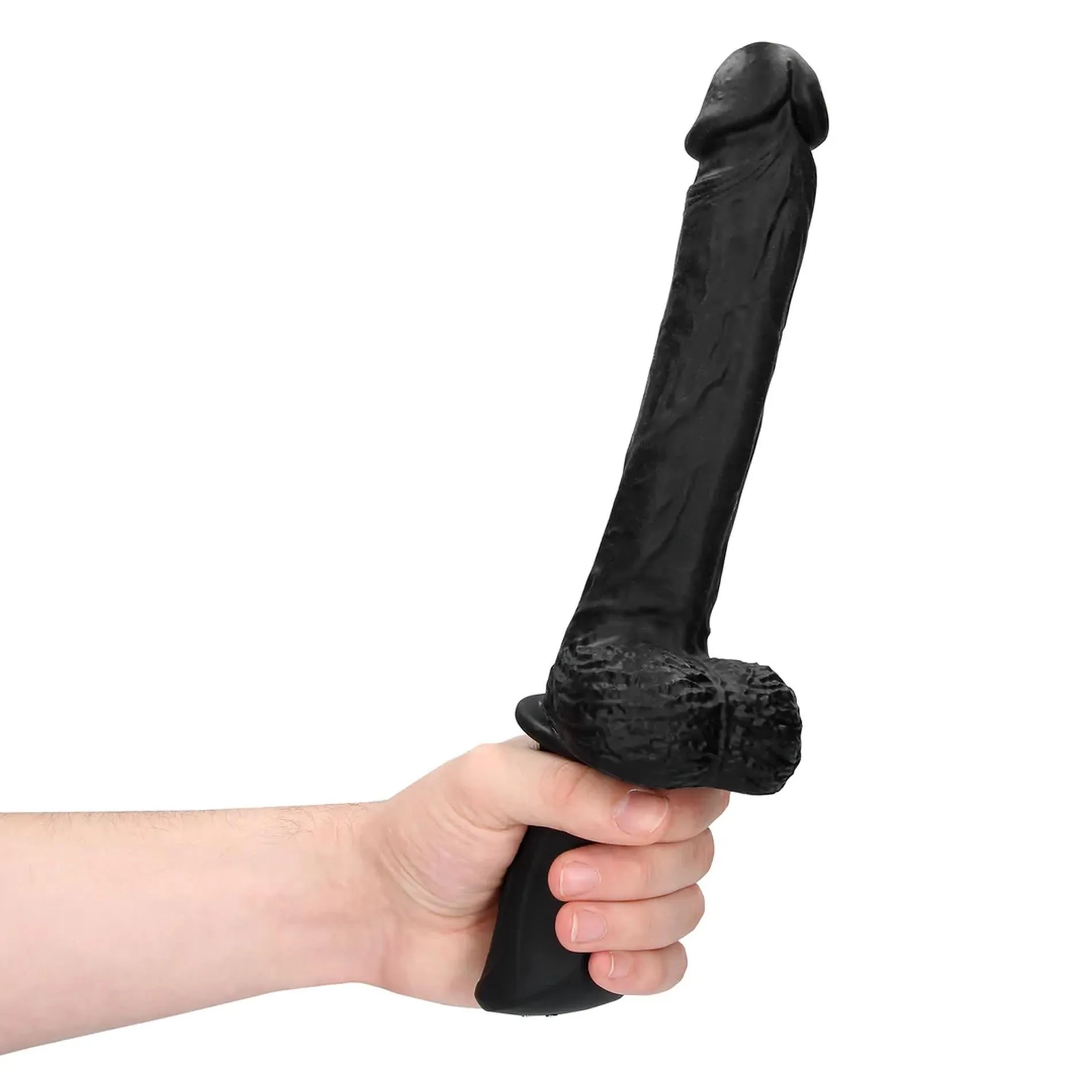 Ouch! Hand Held Liquid Sex Machine - Maszyna erotyczna, Czarny, 33 cm
