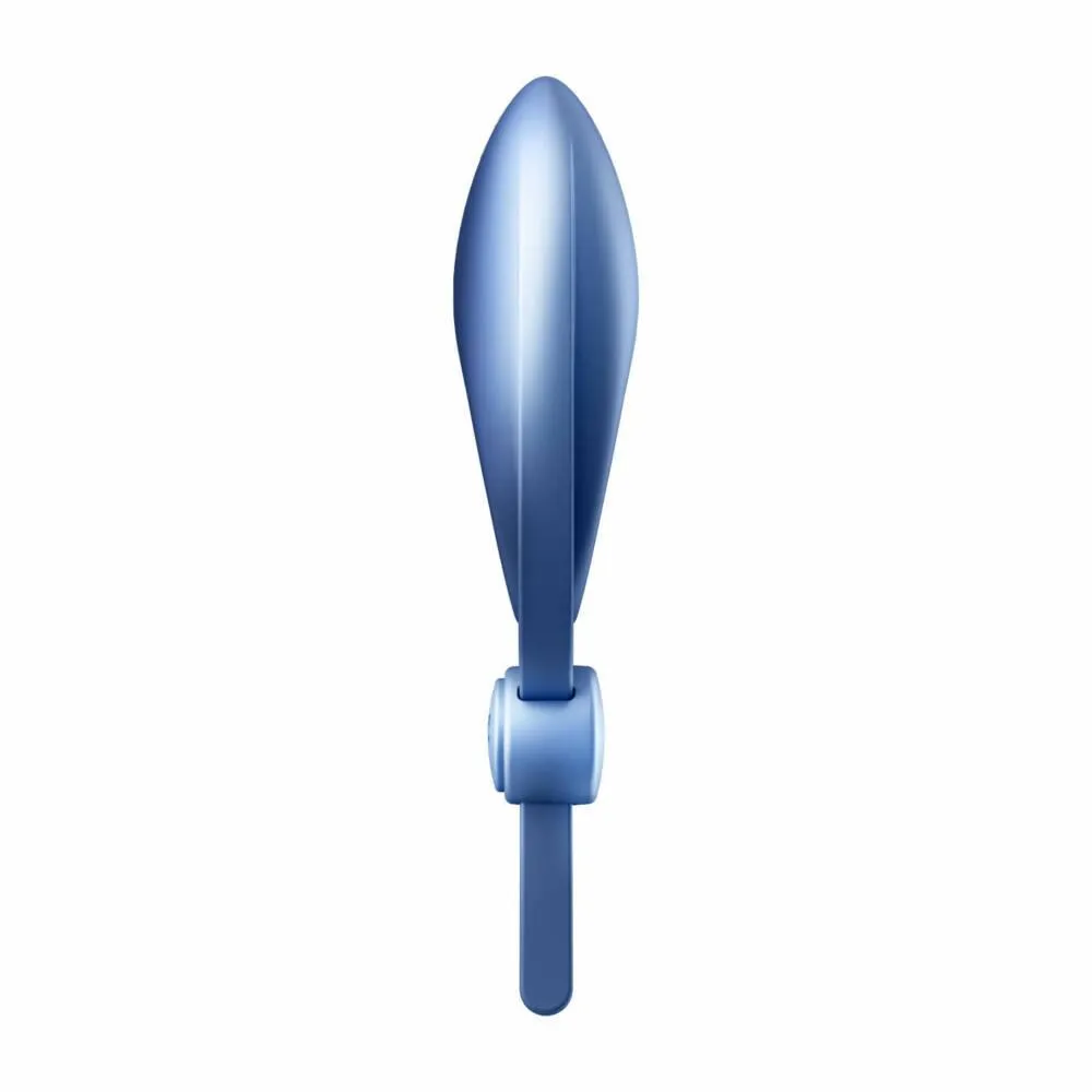 Satisfyer Sniper - Pierścień erekcyjny, Niebieski, 13 cm
