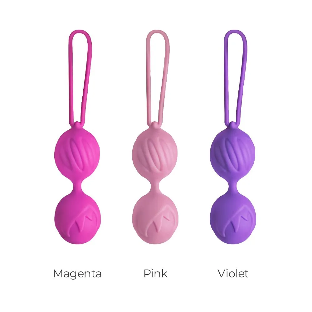 Вагинальные шарики Adrien Lastic Geisha, 16,5 см (розовый)