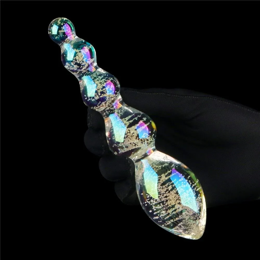 Фалоімітатор Twilight Gleam Tantalizing Orbs, 16.3 см (зелений)