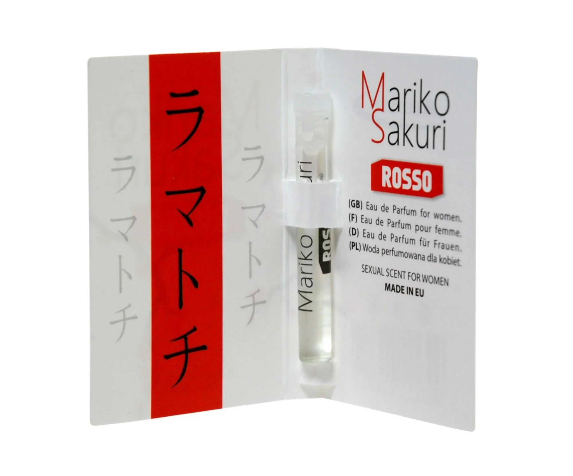 Aurora Mariko Sakuri Rosso - Perfumy z feromonami dla kobiet, Szampan, 1 ml