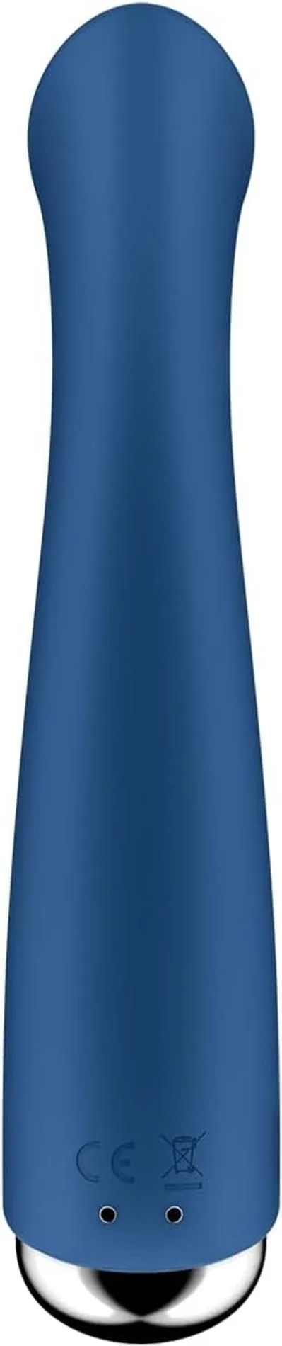 Вібратор Satisfyer Spinning G-Spot 1, 16,5 см (синій)
