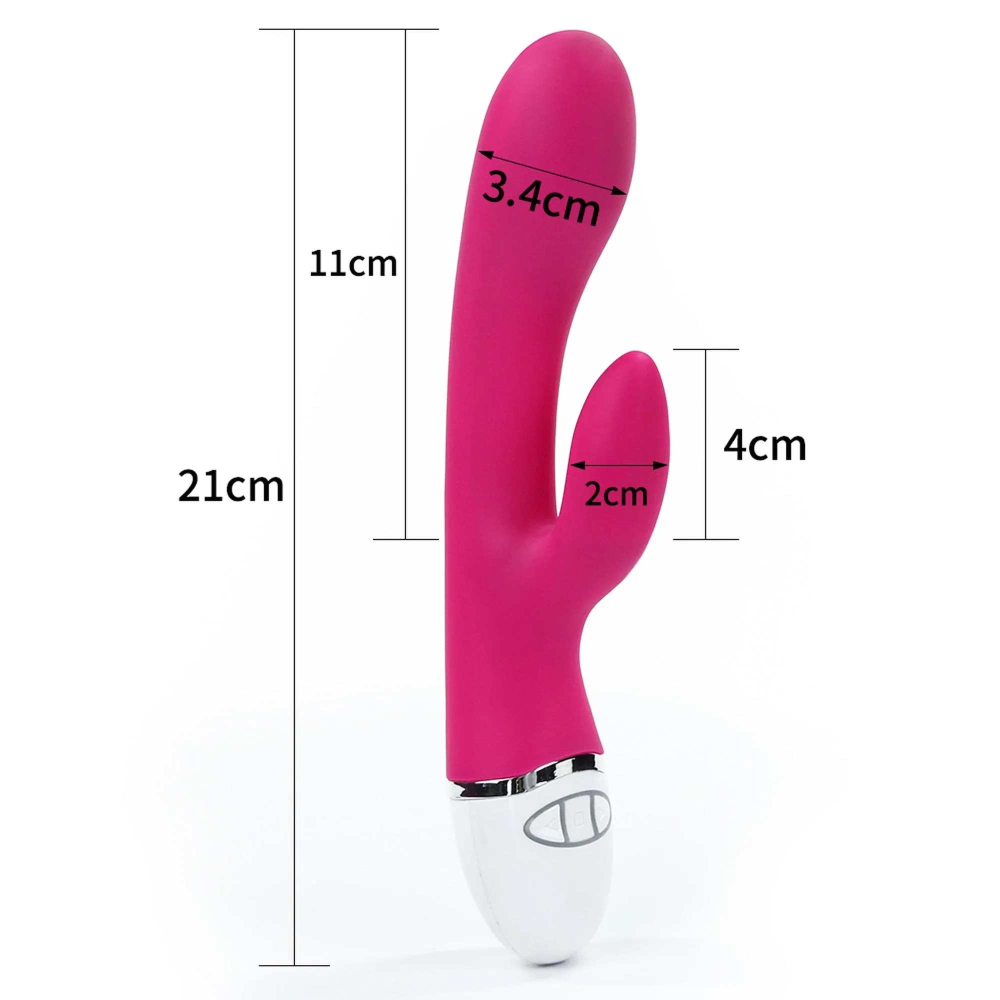 Вибратор-кролик LoveToy Dreamer, 20.5 см (розовый)