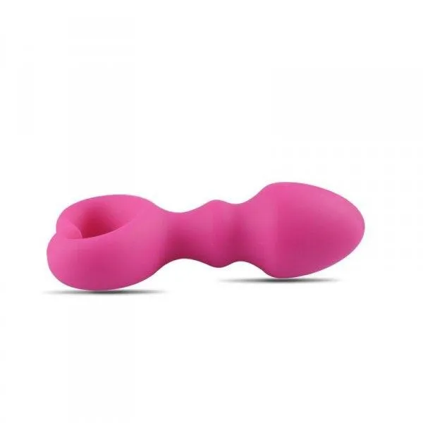 Анальна пробка Toyz4lovers Heart Clip Tip, 9 см (рожевий)