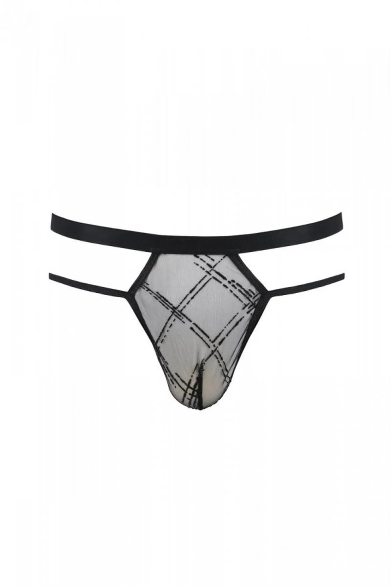 Сексуальные мужские стринги Passion Free Your Senses Thong Collin 029, S/M (черный)