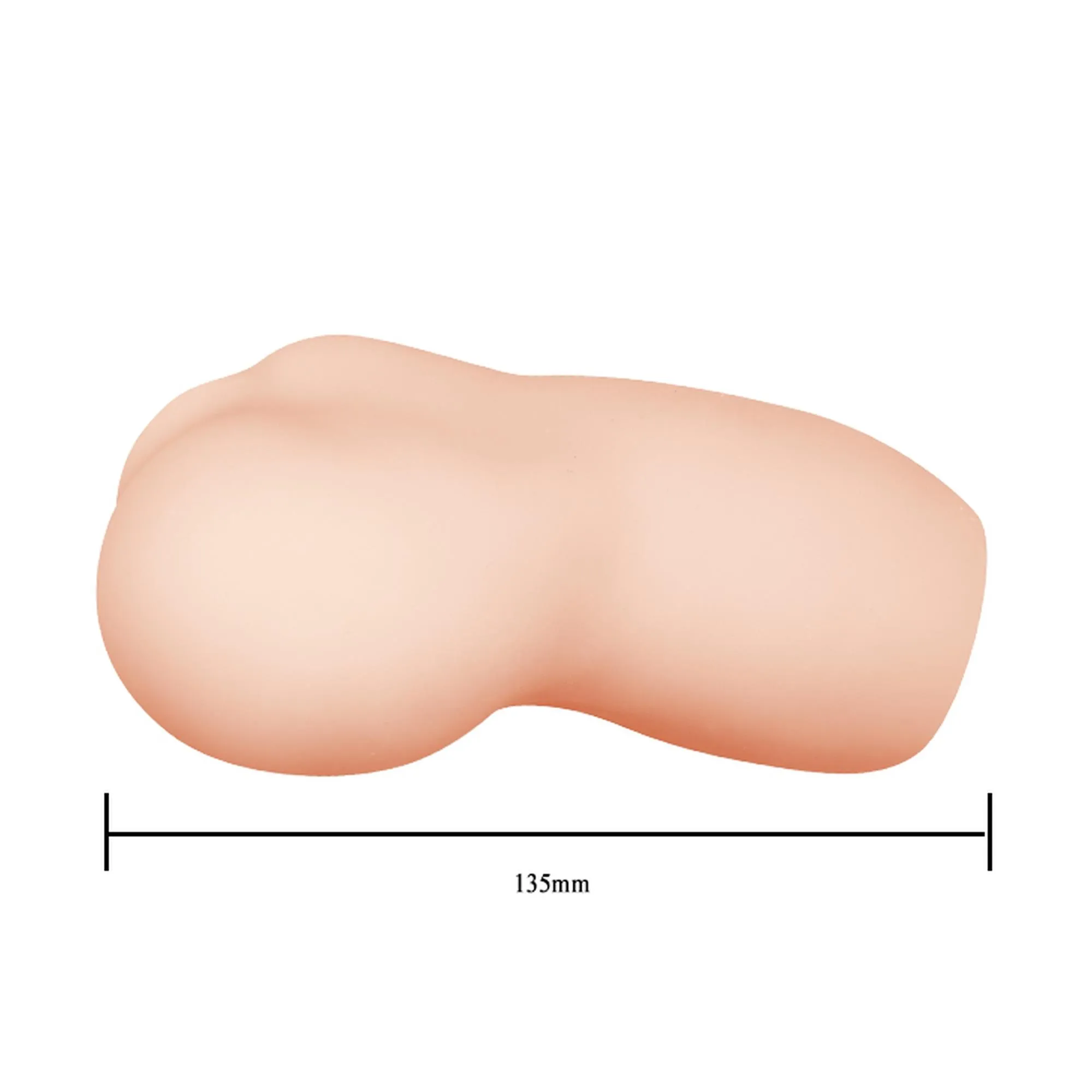 Crazy Bull Helen - Masturbator, W kolorze cielistym, 13.5 cm