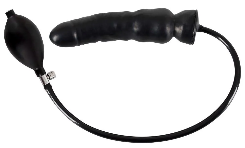 Фалоімітатор Latex-Dildo, 20 см (чорний)