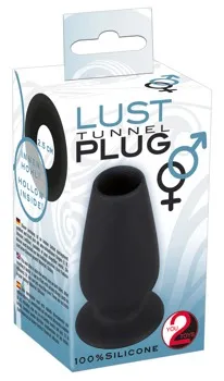 Orion Lust Tunnel Plug - Tunel analny, Czarny, 10 cm