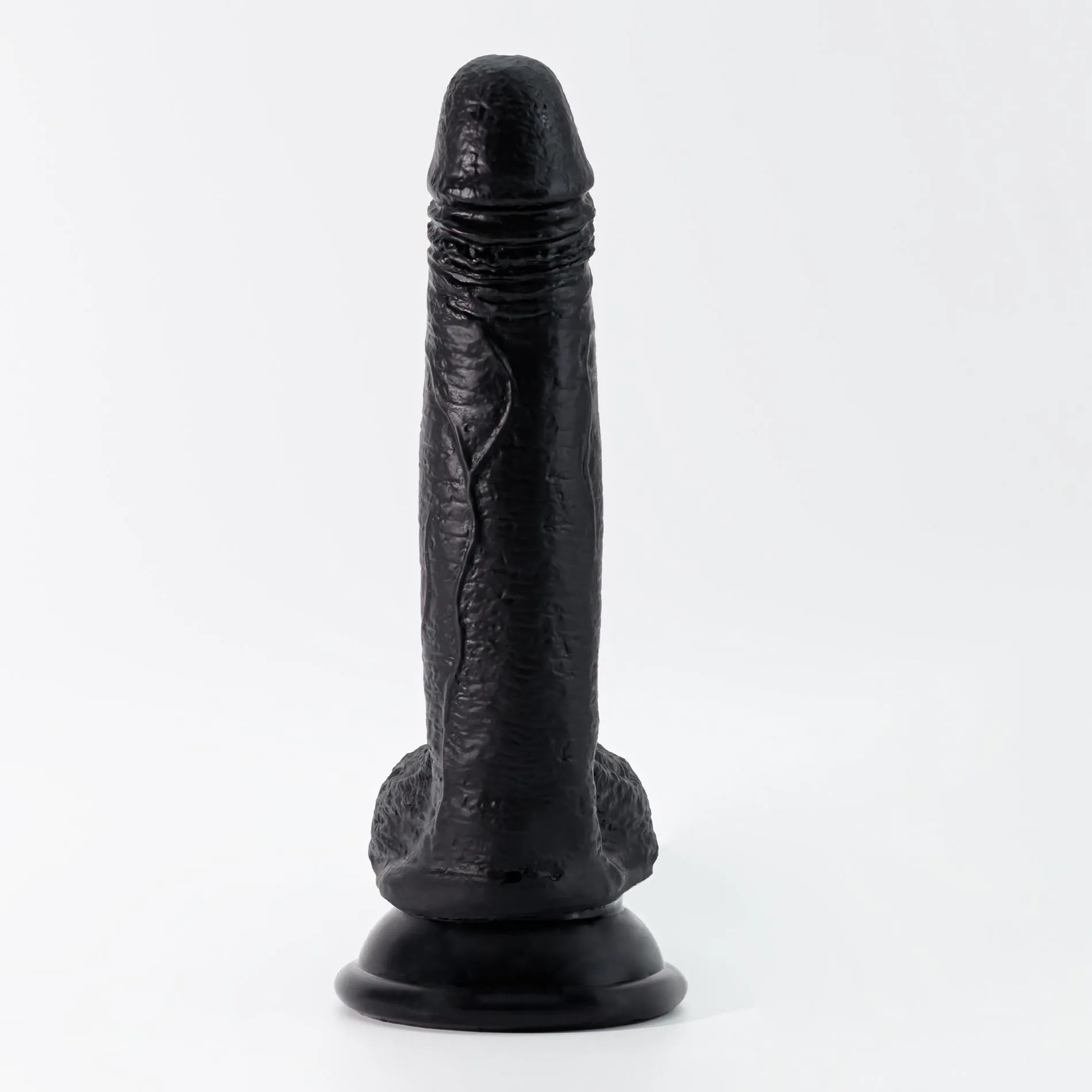 Crushious Inviktus - Dildo, Czarny, 19 cm