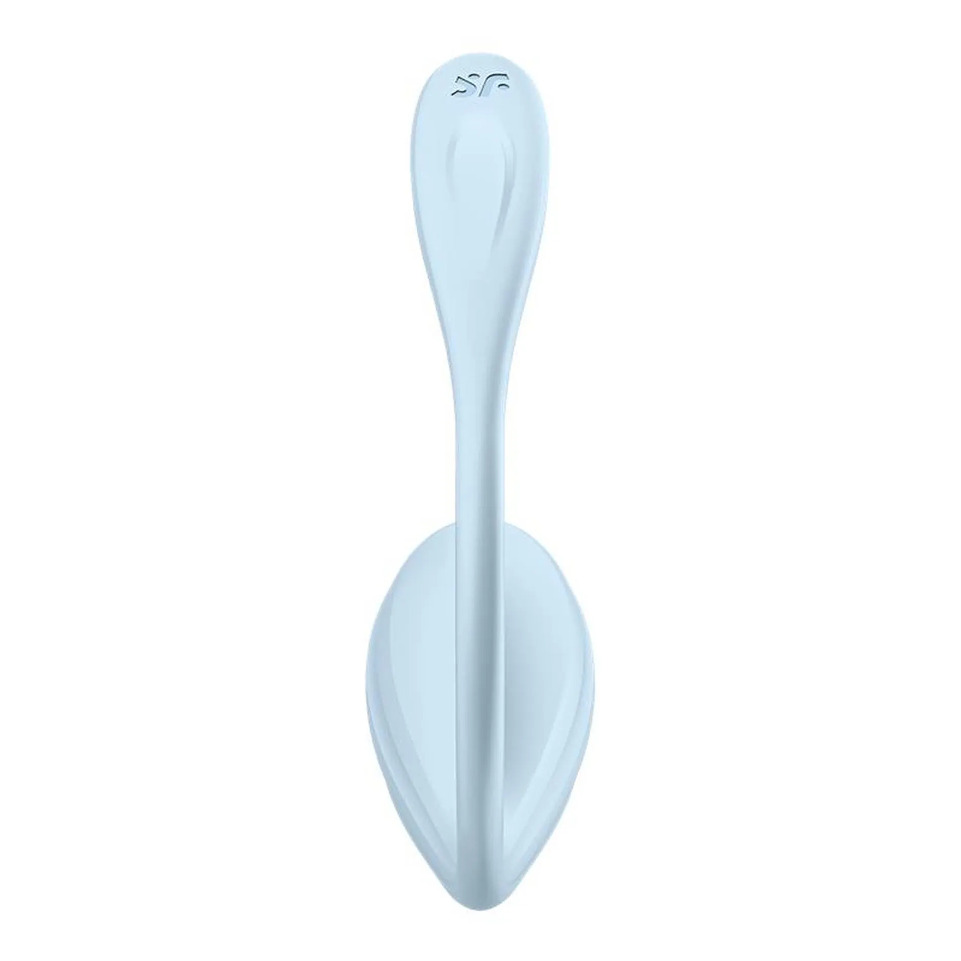 Satisfyer Smooth Petal - Wibrujące jajko, Niebieski, 22 cm
