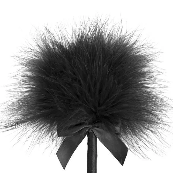 Перо Bijoux Indiscrets Tickle Me Tickler, 10 см (черный)