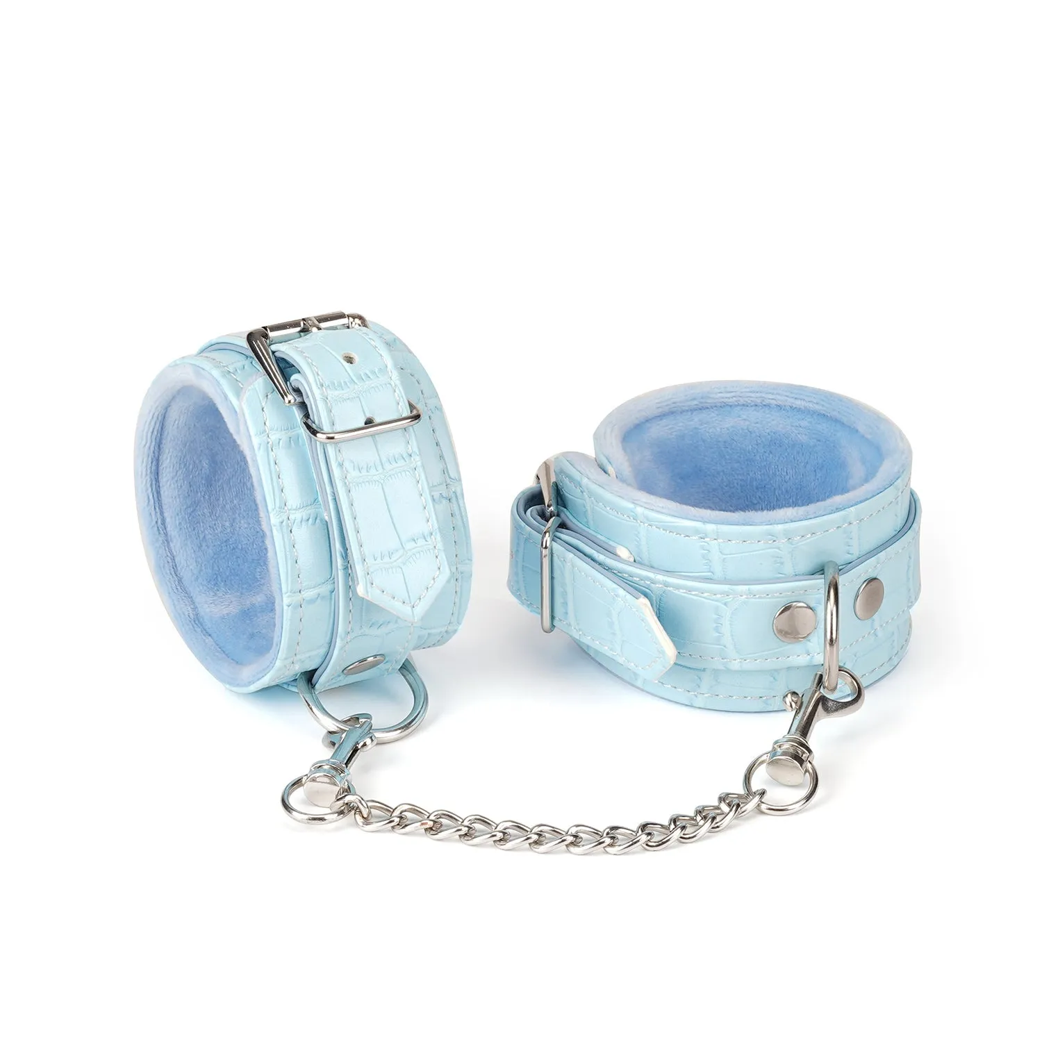 Liebe Seele Macaron Bondage Kit 9pcs - Zestaw BDSM, Niebieski