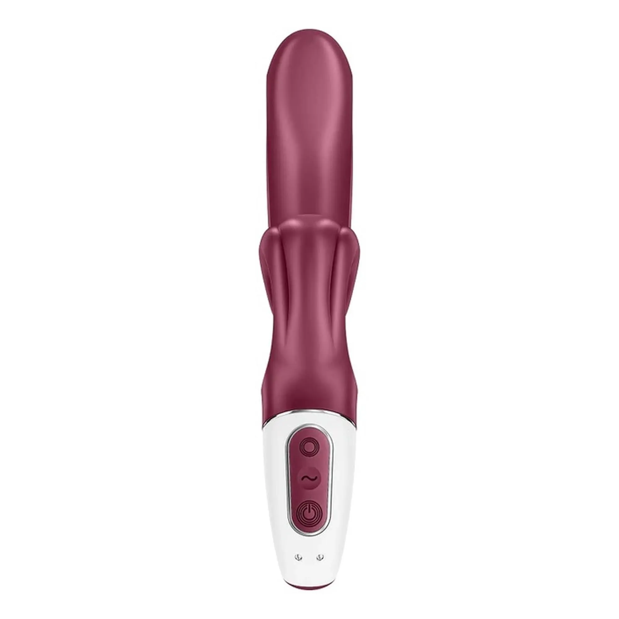 Вібратор-кролик Satisfyer Love Me, 22 см (бордовий)