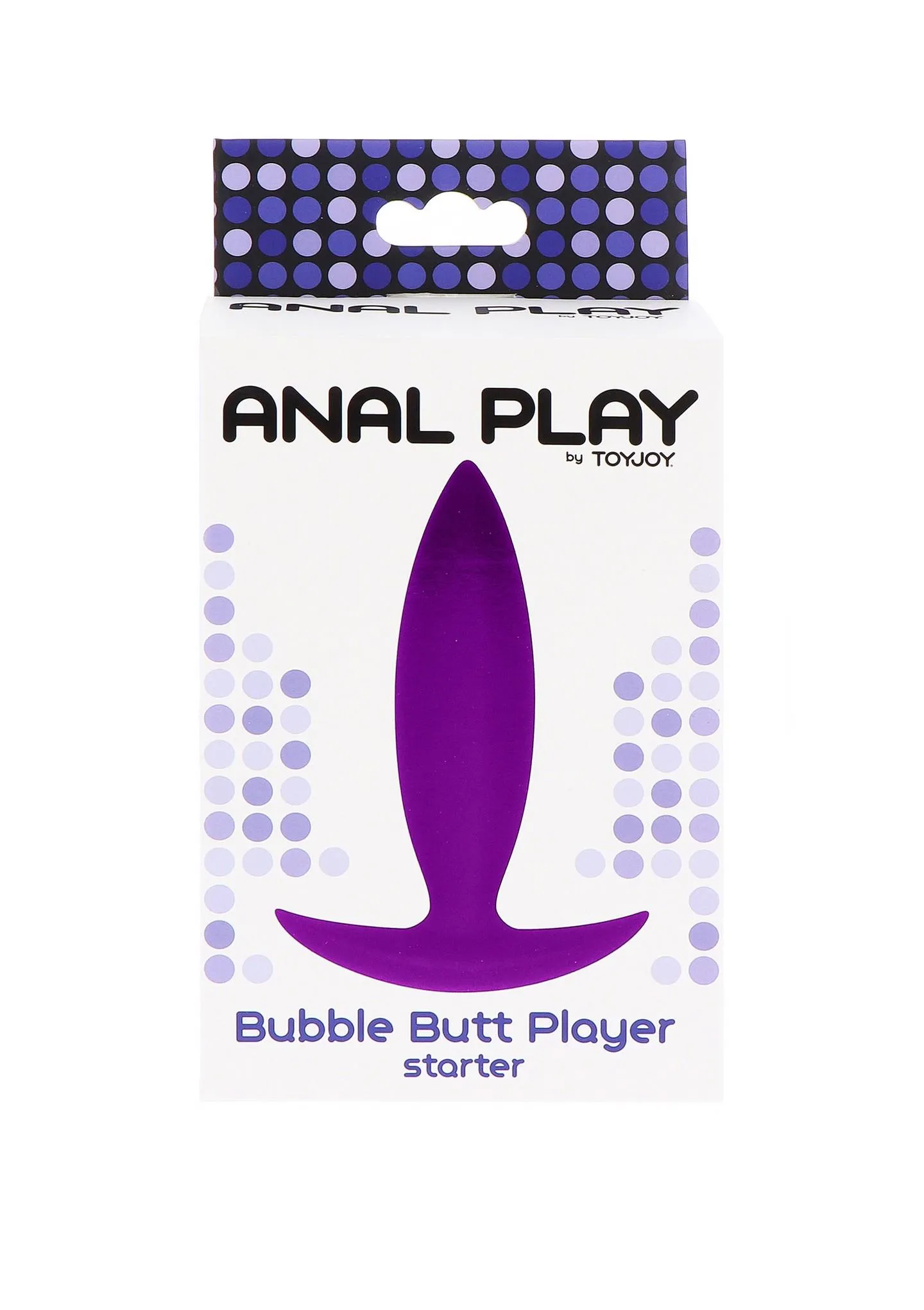 Анальная пробка Bubble Butt Player Starter, 10 см (фиолетовый)