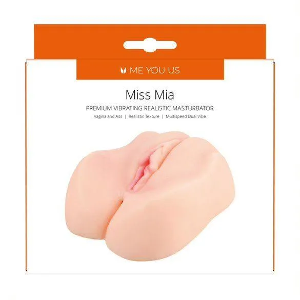 Мастурбатор Me You Us Miss Mia Premium Vibrating (телесный)
