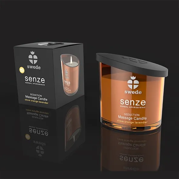 Массажная свеча Senze Seduction Massage Candle, 50 мл
