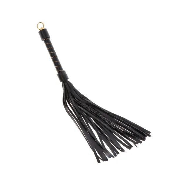БДСМ флоггер Taboom Vogue Studded Whip, 54 см (черный)