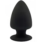 Анальная пробка SilexD Model 1 Size S, 9 см (черный)