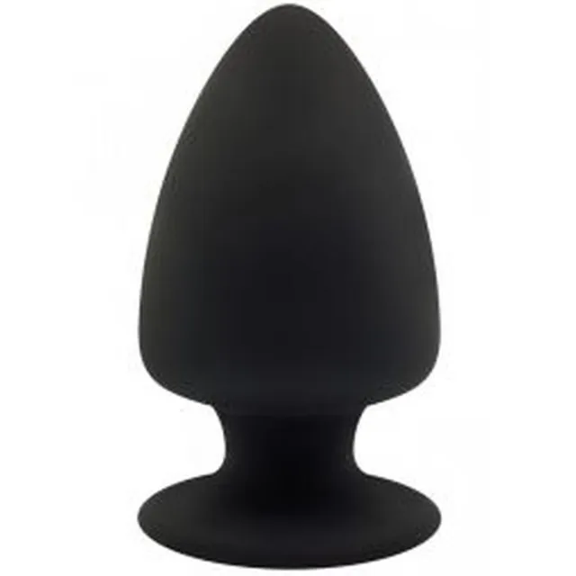 Анальная пробка SilexD Model 1 Size S, 9 см (черный)