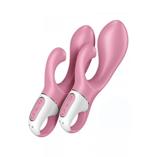Вібратор-кролик Satisfyer Air Pump Bunny 2, 20 см (рожевий)