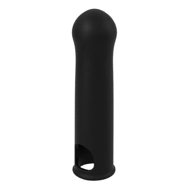 Насадка на пеніс Dorcel Liquid-soft Xtend, 17 см (чорний)