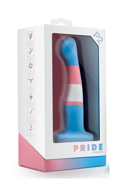 Фаллоимитатор Blush Avant P2, 15.2 см (мульти)