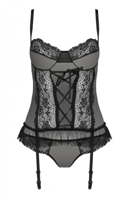 Сексуальний комплект Casmir Marcelle, L/XL (чорний)