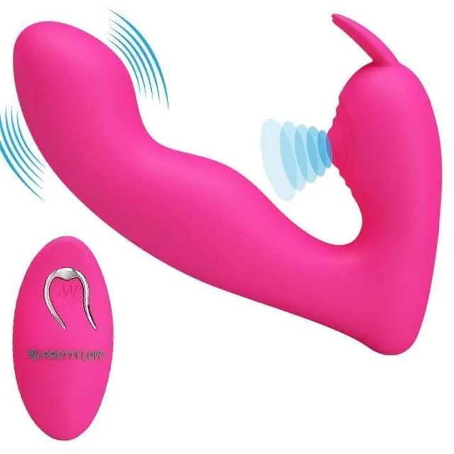 Вибратор Pretty Love Josephine G-spot, 10.9 см (розовый)