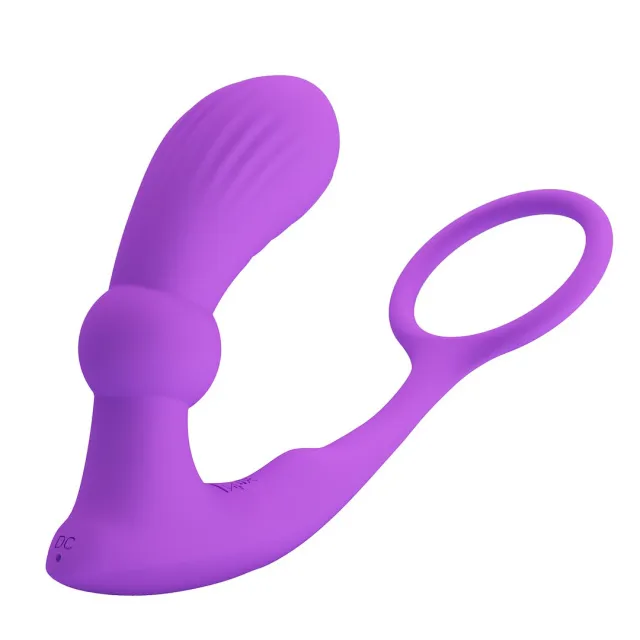 Pretty Love Warren - Stymulator prostaty, Fioletowy, 17 cm