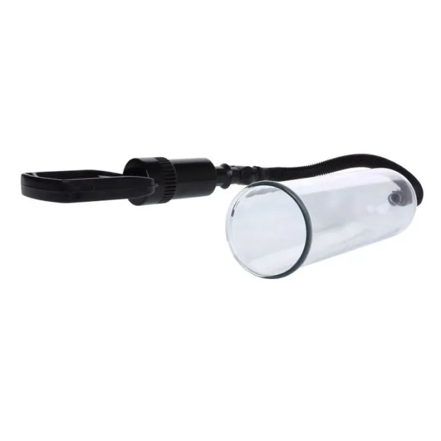 Помпа для пеніса з насадками Penis Pump, 19 см (прозорий)