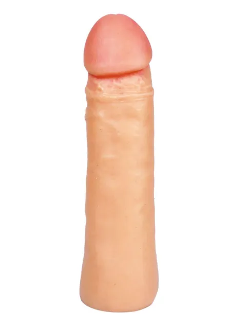 B - Series Real LoveCloneX Gladiator 7" - Nakładka na penisa, W kolorze cielistym, 17.5 cm
