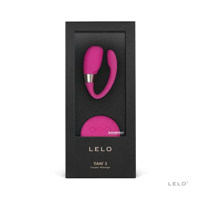 Lelo Tiani 3 - Masażer dla par, Różowy, 14, 4 cm