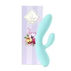 Вібратор-кролик FeelzToys Lea, 20,2 см (блакитний)