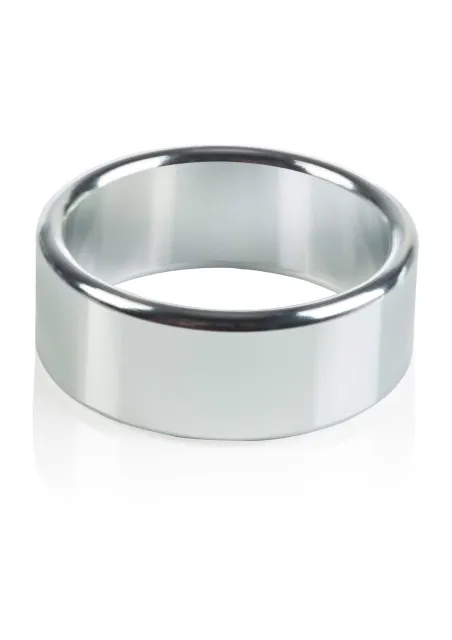 Эрекционное кольцо CalExotics Alloy Metallic Ring, 4 см (серебристый)