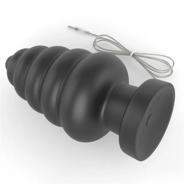 Анальна пробка King Sized Vibrating Anal Cracker 7, 18 см (чорний)