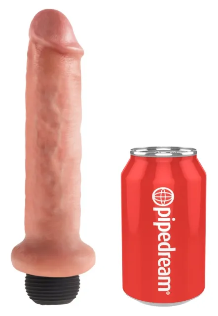 Фаллоимитатор King Cock Squirting Cock, 21,6 см (телесный)