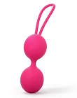 Вагінальні кульки Dorcel Dual Balls, 15.6 см (рожевий)