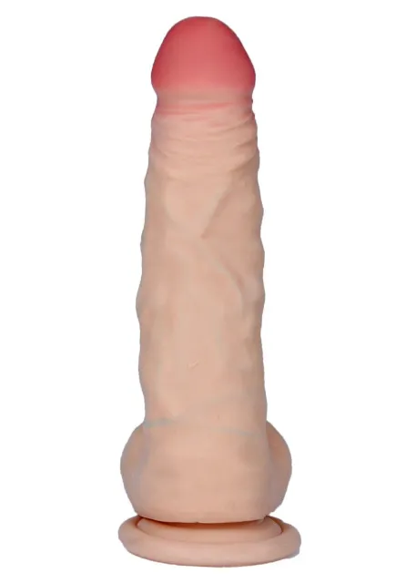 Вибратор B - Series Real AchiIles-Loveclonex 7,5", 21 см (телесный)