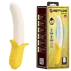 Pretty Love Banana Geek - Wibrator, Żółty, 19, 5 cm