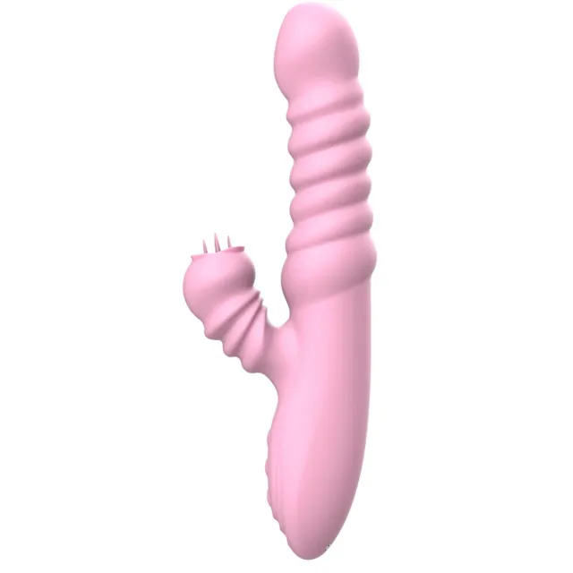 Вибратор B-Series Lyla Vibrating Spear USB, 21 см (розовый)
