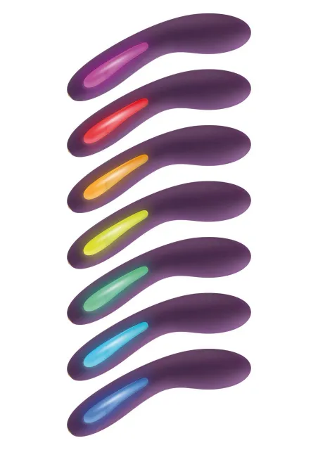 Вибратор ToyJoy Luminate, 17 см (фиолетовый)