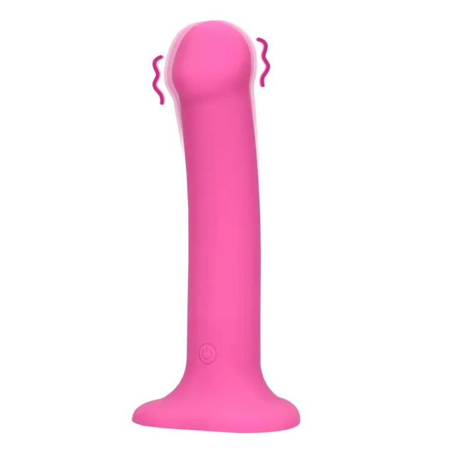 Loveline Non-Phallic - Dildo, Różowy, 18.1 cm, M