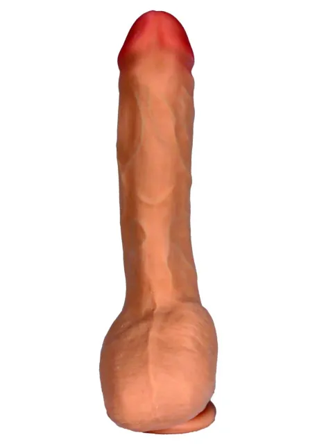 Вибратор B - Series Real Zeus-Loveclonex 9", 25 см (телесный)