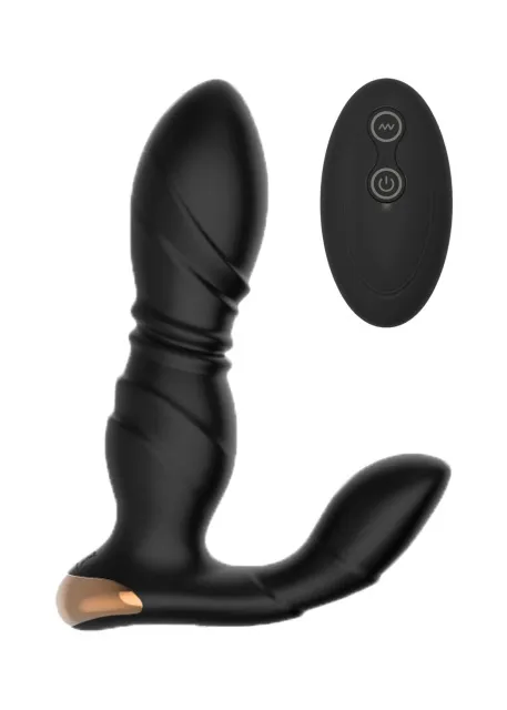 Стимулятор простаты B - Series Magic Smart Massager App, 9 см (черный)