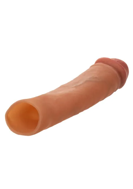 Насадка на пенис Calexotics Silicone Penis Extension System, 20.2 см (карамельный)