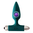 Анальна пробка з вібрацією Lola Spice It Up, 11 см (зелений)