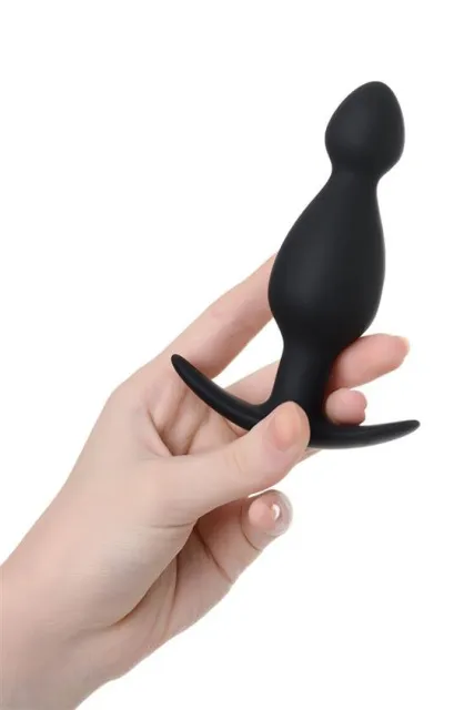 Анальная пробка A-Toys Anal Plug S, 11,5 см (черный)