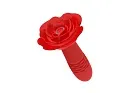 Анальная пробка B - Series Cute Rose Thrusting, 14 см (красный)